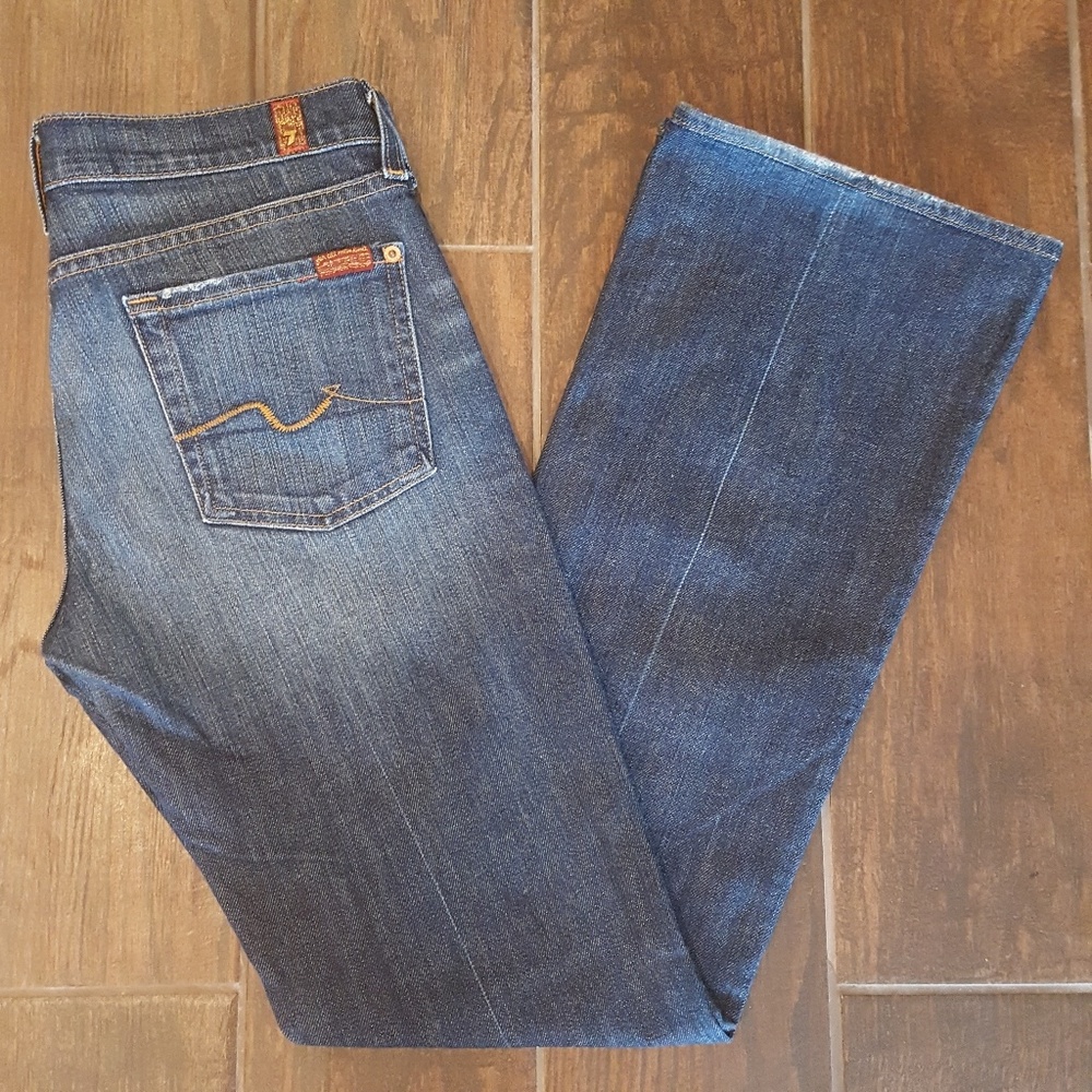 7 for all Mankind Boot Cut Jeans